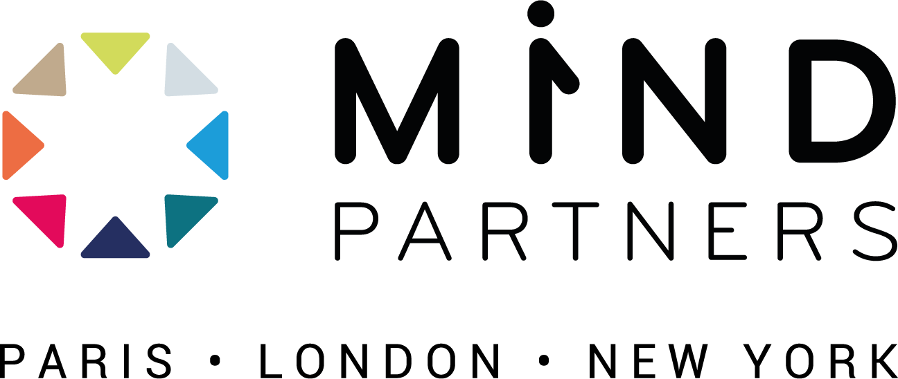 Logo de Mind Partners UK, partenaire financier du documentaire 'Les Cimes de l'Âme', soutenant la réalisation du projet et les initiatives de sensibilisation à la santé mentale.